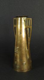 Gustave Serrurier - Bovy - Vase - Laiton, Antiek en Kunst