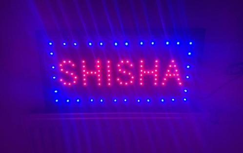Shisha waterpijp LED bord verlichting lichtbak reclamebord #, Huis en Inrichting, Lampen | Overige, Nieuw, Verzenden