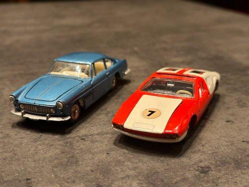 Dinky Toys 1:43 - Modelauto  (2) - Ferrari 250 GT & De, Hobby en Vrije tijd, Modelauto's | 1:5 tot 1:12