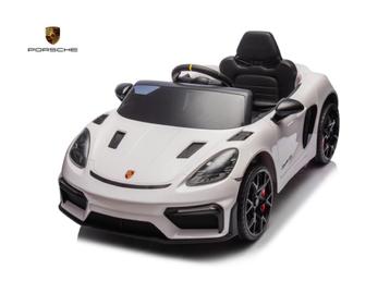 Porsche Spyder RS, 12 volt Kinder Accu Auto, rubberen banden, Ophalen of Verzenden