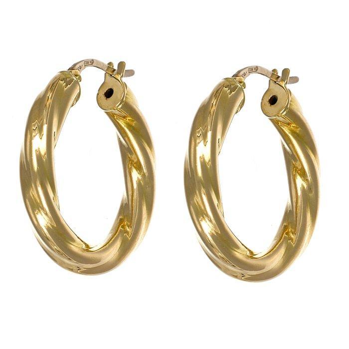 Oorbellen - 18 karaat Geel goud, Handtassen en Accessoires, Oorbellen