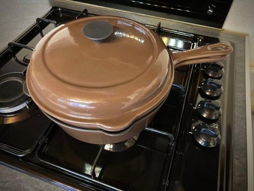 Le Creuset - Ovenschaal (2) - Grote pan en hapjespan met, Antiek en Kunst, Antiek | Keukengerei