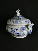 Meissen - Zuppiera con coperchio - Cipolla blu - Ciotola/, Antiek en Kunst