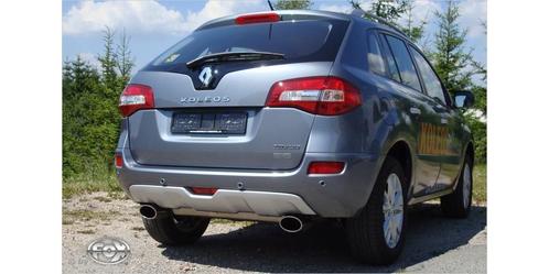 FOX Renault Koleos benzine achterdemper cross exit rechts/li, Auto-onderdelen, Uitlaatsystemen, Nieuw, Verzenden