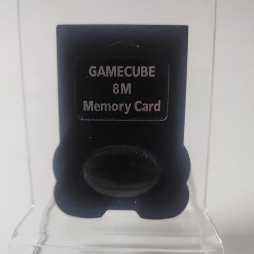 8m Memorycard Zwart Nintendo Gamecube, Games en Spelcomputers, Spelcomputers | Nintendo Consoles | Accessoires, Zo goed als nieuw