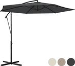 2dekans | LifeGoods Zweefparasol - tot 8 Personen - Ø300cm -, Tuin en Terras, Parasols, Ophalen of Verzenden, Nieuw