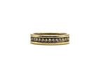 Ring - 18 karaat Geel goud - 0.68ct. tw. Diamant, Nieuw