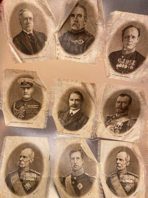 Belgique - Écussons - Collection de soie commémorative -, Verzamelen, Militaria | Algemeen