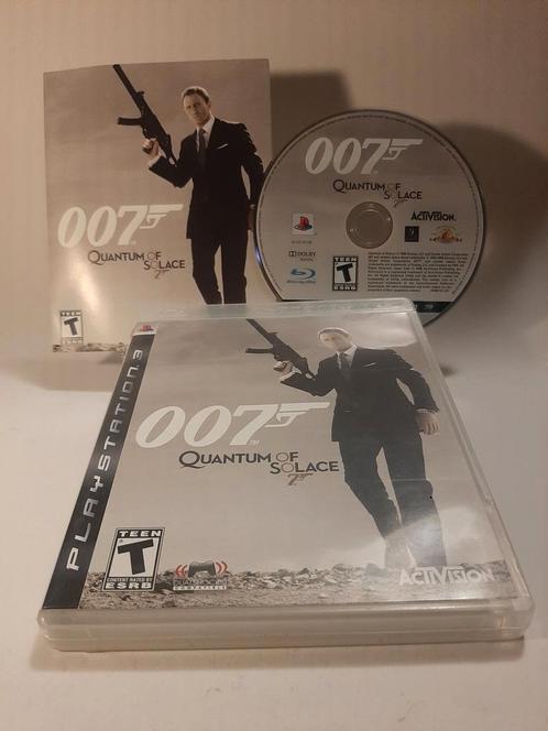 007 Quantum of Solace American Cover Playstation 3, Consoles de jeu & Jeux vidéo, Jeux | Sony PlayStation 3, Enlèvement ou Envoi
