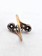 Zonder minimumprijs - Ring - 18 karaat Geel goud - 0.80ct., Handtassen en Accessoires, Ringen, Nieuw