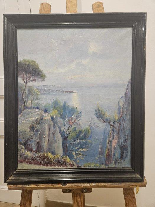 École Impresioniste (XIX) - Luz en el mar, Antiek en Kunst, Kunst | Schilderijen | Klassiek