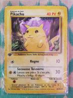 Pikachu 58/102 Edition 1 - Set De Base Wizards - Carte, Hobby en Vrije tijd, Verzamelkaartspellen | Pokémon, Nieuw