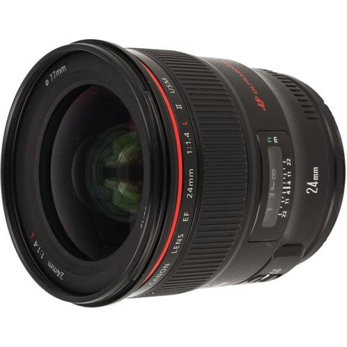Canon EF 24mm F/1.4 L USM mark II occasion, TV, Hi-fi & Vidéo, Photo | Lentilles & Objectifs, Envoi