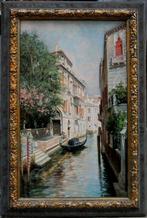 Rubens Santoro (1859-1942), Circle of - Venice: view of Rio