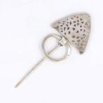 Zilver - Fibula, Antiquités & Art