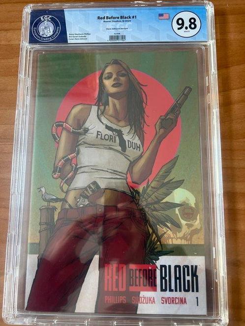 Red Before Black #1 - Cover B Dave Johnson Variant - EGC 9.8, Boeken, Strips | Comics