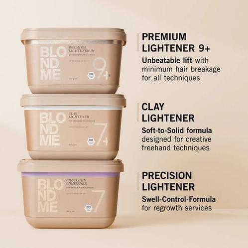 Schwarzkopf Professional Blond Me Precision Lightener 7, Handtassen en Accessoires, Uiterlijk | Haarverzorging, Nieuw, Verzenden