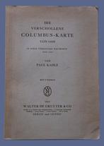 Paul Kahle - Die verschollene Columbus-Karte von 1498 - 1933, Antiek en Kunst