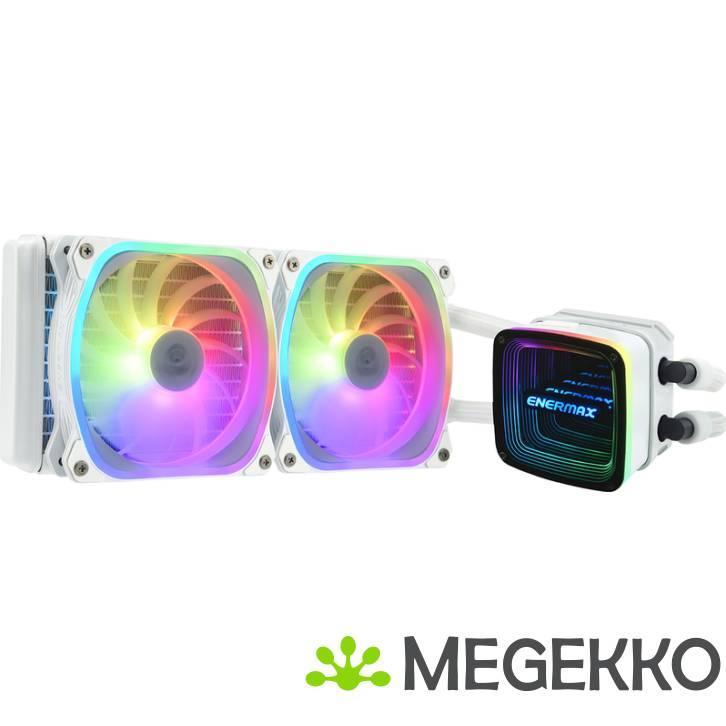 Enermax Aquafusion ADV 240 RGB White, Computers en Software, Overige Computers en Software, Nieuw, Verzenden