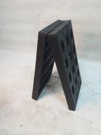 Wijnrek - Hout - Houten wijnrek zwart, Antiek en Kunst