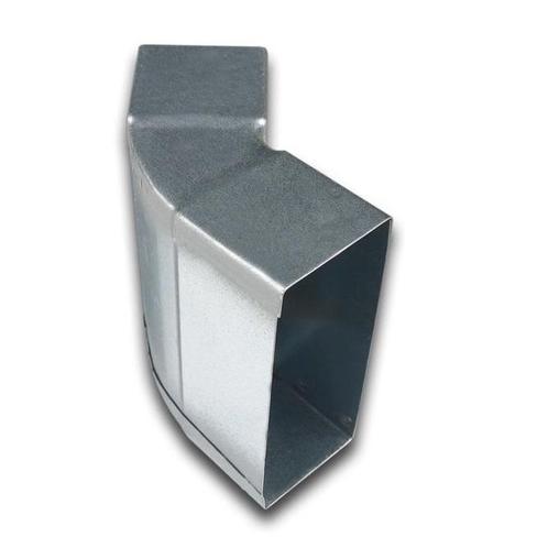 Bocht 45º - 220 x 55mm - Staal - Verticaal [Pro-C], Doe-het-zelf en Bouw, Ventilatie en Afzuiging, Nieuw, Verzenden