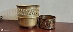 Jardinière (2) - Laiton doré - Cache pot et jardinière