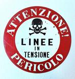 Cartello Antico - Emaille bord - Metaal, Antiek en Kunst