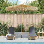 vidaXL Parasol van bamboe met dak van bananenbladeren 270 cm, Tuin en Terras, Verzenden, Nieuw