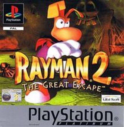 Rayman 2 the Great Escape (Buitenlands Doosje) (PS1 Games), Games en Spelcomputers, Games | Sony PlayStation 1, Zo goed als nieuw