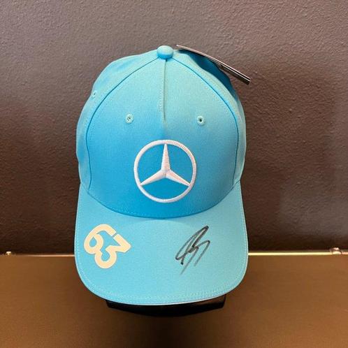 Mercedes - Formule 1 - George Russell signed - 2025 -, Verzamelen, Automerken, Motoren en Formule 1
