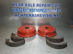 Remtrommels met remvoering Opel CIH achteras (4 cilinder)., Auto-onderdelen, Verzenden, Gebruikt, Opel