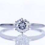 Verlovingsring - 14 karaat Witgoud - 0.80ct. tw. Diamant