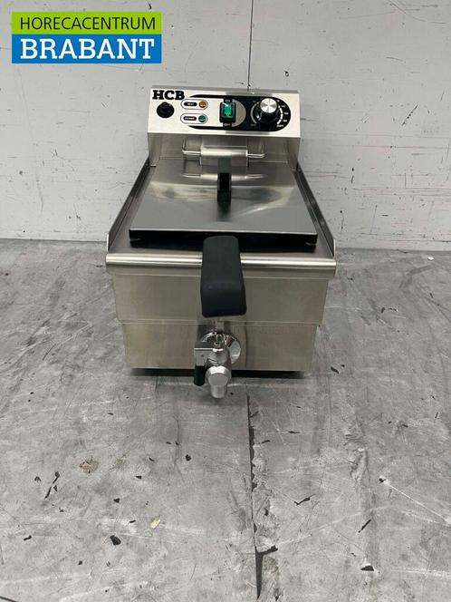 Friteuse en acier inoxydable Friteuse Robinet de vidange 10, Zakelijke goederen, Horeca | Overige, Verzenden