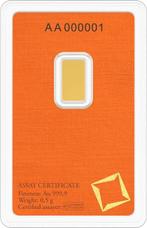 0,5 gram - Or .999 - Valcambi, Switzerland - Scellé & avec, Postzegels en Munten, Edelmetalen en Baren