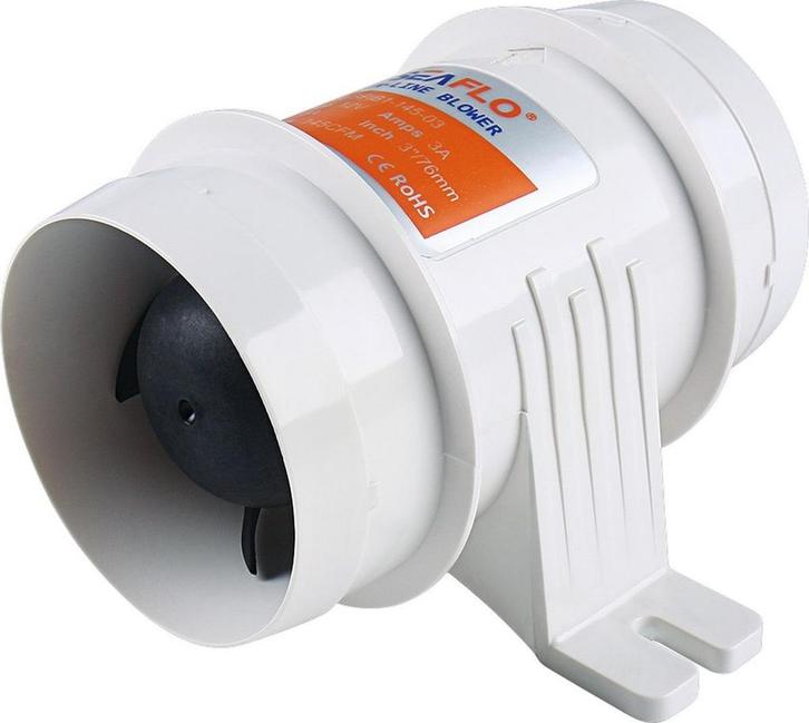 Bilge Inline Ventilator 4106 L/min 12 Volt, Sports nautiques & Bateaux, Accessoires & Entretien, Enlèvement ou Envoi