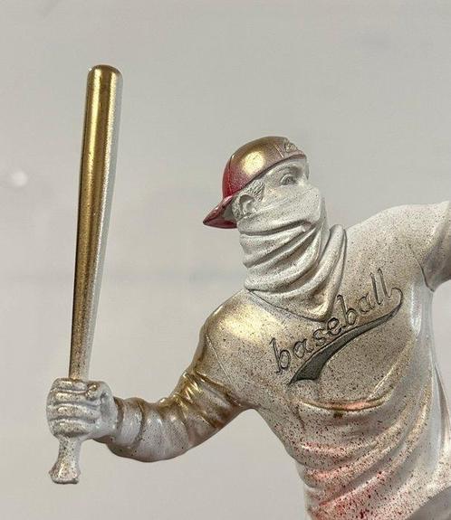 Daluxe Art - 1999 • Banksy Baseball, Antiek en Kunst, Kunst | Schilderijen | Modern