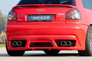 Rieger achterbumper | Audi A3 8L | ABS, Verzenden