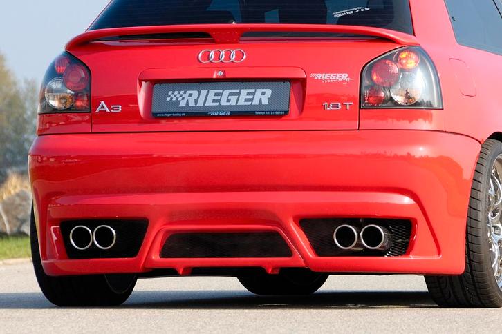 Rieger achterbumper | Audi A3 8L | ABS, Auto-onderdelen, Carrosserie, Nieuw, Audi, Verzenden