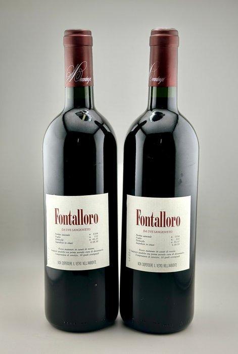 1994 Fèlsina, Fontalloro - Toscane IGT - 2 Flessen (0.75, Verzamelen, Wijnen