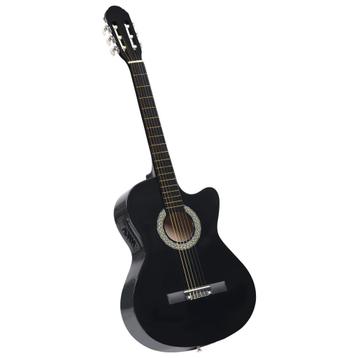 vidaXL Gitaar cutaway met equalizer 6 snaren western