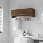 vidaXL Kledingkast 100x32,5x35 cm bewerkt hout bruin, Huis en Inrichting, Kasten | Kleerkasten, Verzenden, Nieuw