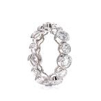 Bague Platine - 3.33ct. tw. Diamant (Cultivé en laboratoire)