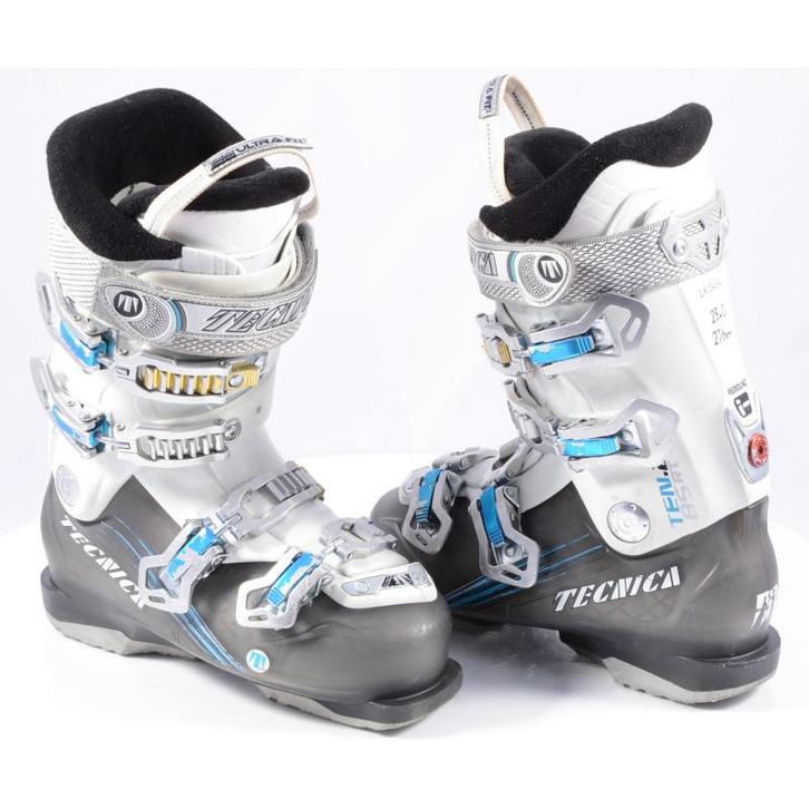 36,5 37 dames skischoenen TECNICA TEN.2 85 grey/white, ULTRA, Sport en Fitness, Skiën en Langlaufen, Ski, Schoenen, Gebruikt, Overige merken