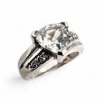 Sans prix de réserve - Bague Argent - Améthyste verte