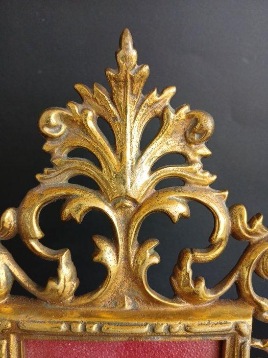 Fotolijst - Brons, Glas, Antiek en Kunst, Antiek | Overige Antiek