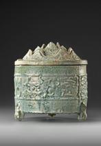 Oud-Chinees, Han-dynastie Aardewerk Hill jar - 20 cm, Verzamelen