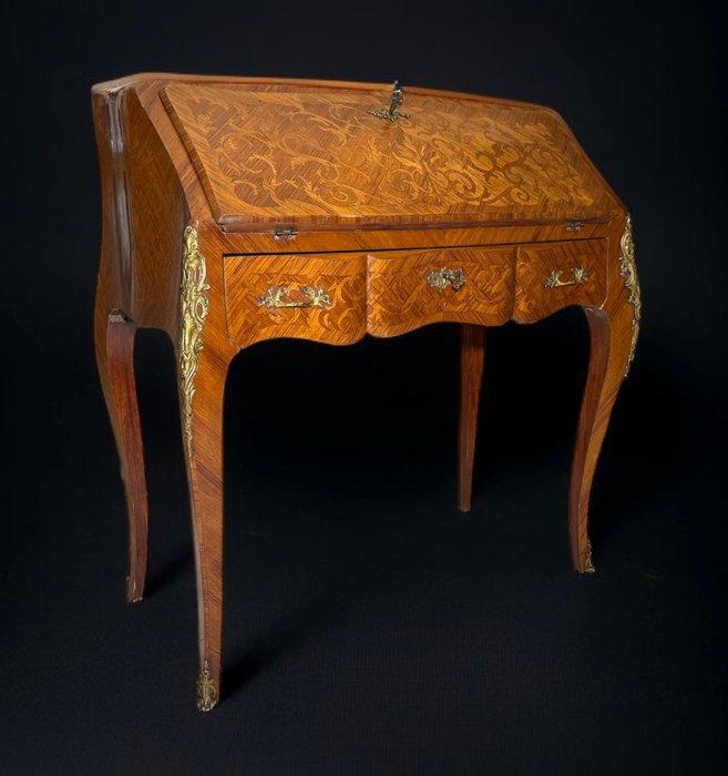 Secrétaire - Bois de Rose - Parket - Vrucht hout -, Antiek en Kunst, Antiek | Meubels | Stoelen en Sofa's