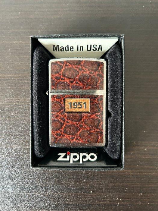 Zippo - A16 - 1951 - Zonder Minimumprijs - Aansteker - Staal, Verzamelen, Rookartikelen, Aanstekers en Luciferdoosjes