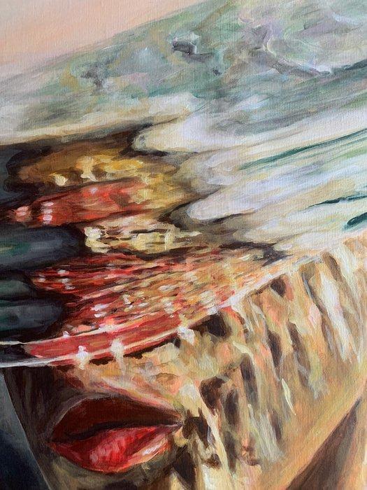 Adeline Dupuy - Réflexion en submersion XL, Antiquités & Art, Art | Peinture | Moderne