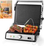 Aigostar Contactgrill - Panini Grill - Antiaanbaklaag - 2000, Huis en Inrichting, Verzenden, Nieuw